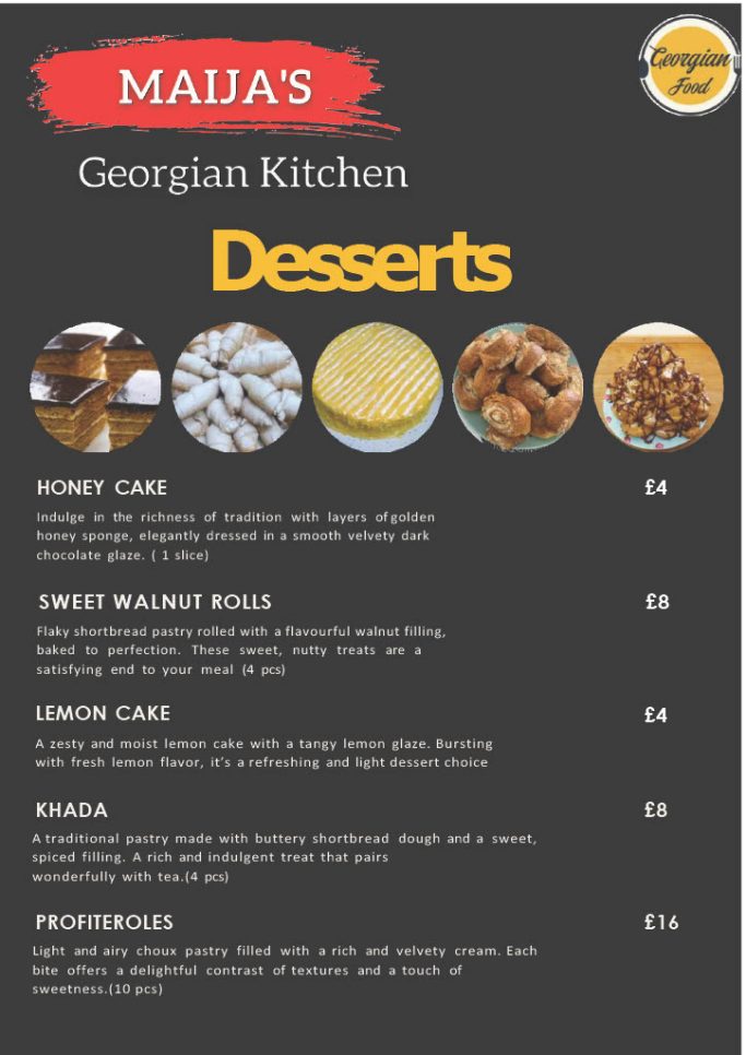 Desserts